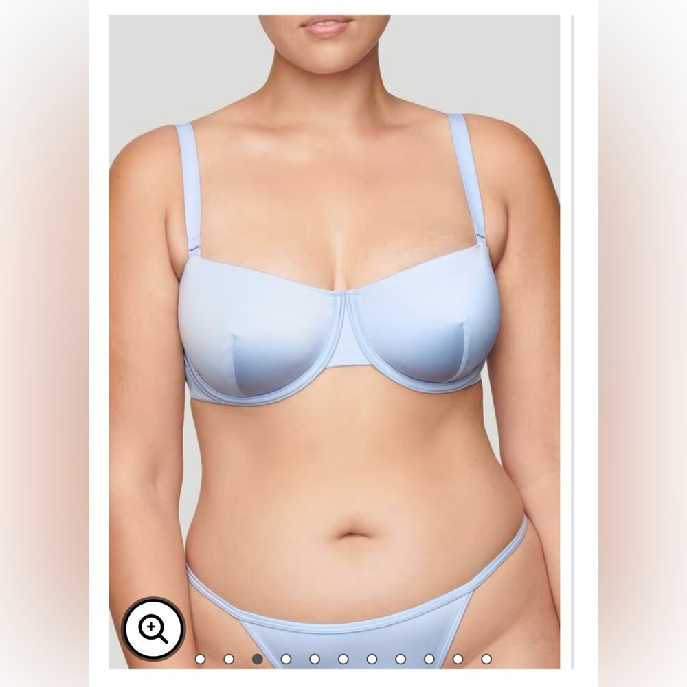 CUUP Satin Balconette Bra